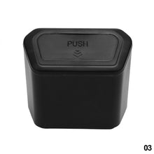 Load image into Gallery viewer, Car Trash Bin Hanging Garbage Dust Case Storage Box Square Pressing Type Vehicle Trash Can Auto Accessories