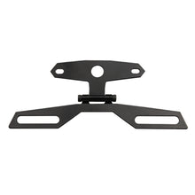 Load image into Gallery viewer, Universal Motorcycle License Plate Bracket Taillight Fixed Folding Number Plate Frame Holder Light Mount Motorbike Parts ATV