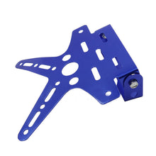 Load image into Gallery viewer, Universal Adjustable Motorcycle License Plate Holder Mount Bracket Alloy Aluminum Registration Number Plate Cover