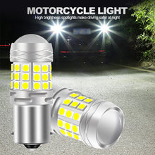 Load image into Gallery viewer, Car 42smd Headlight LED 1156 1157 Lamp High/Low Beam Led Bulbs Lamp Motorcycle Fog Lights 6000K