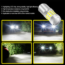 Load image into Gallery viewer, Car 42smd Headlight LED 1156 1157 Lamp High/Low Beam Led Bulbs Lamp Motorcycle Fog Lights 6000K