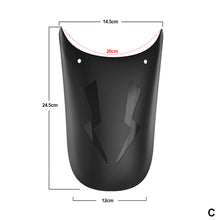 Load image into Gallery viewer, Universal Motorcycle Extender Lengthen Front Fender Rear and Front Wheel Extension Fender Splash Mudguard Guard 4 Sizes