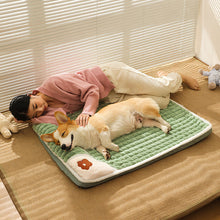 Load image into Gallery viewer, Pet Dog Bed Padded Cushion for Small Big Dogs Sleeping Beds and Houses for Cats Super Soft Durable Mattress Removable Pet Mat