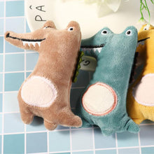 Load image into Gallery viewer, Cartoon Cat Toy Funny Interactive Plush Cute Cats Toy Kitten Teeth Chewing Biting Plush Toys Cat Plush Thumb Pillow Pet Accessories