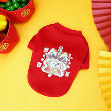 Load image into Gallery viewer, New Year Dog Hoodies Winter Dog Clothes for Small Dogs Pet Supplies Rabbit Print Pet Hoodies Cute Warm Chihuahua Clothes