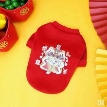 Load image into Gallery viewer, New Year Dog Hoodies Winter Dog Clothes for Small Dogs Pet Supplies Rabbit Print Pet Hoodies Cute Warm Chihuahua Clothes