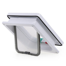 Load image into Gallery viewer, Dog Cat Flap Door with 4 Way Lock Pet Cat Gate Security Flap Door For Animals Plastic Small Dog Gate Cat Flap Pet Door Gate