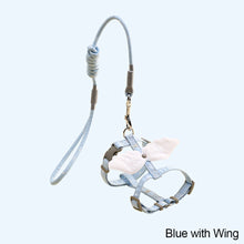 Load image into Gallery viewer, Adjustable Pet Cat Gradual Color Changing Traction Rope Set Small Dog Leash Dog I-shaped Chest Harness For Small Medium Dog French Bulldog Pug Bulldog