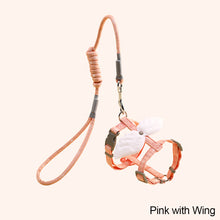 Load image into Gallery viewer, Adjustable Pet Cat Gradual Color Changing Traction Rope Set Small Dog Leash Dog I-shaped Chest Harness For Small Medium Dog French Bulldog Pug Bulldog