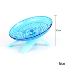 Load image into Gallery viewer, Pet Hamster Running Wheel Mute Flying Saucer Steel Axle Wheel Running Disc Toys Cage Small Animal Hamster Accessories