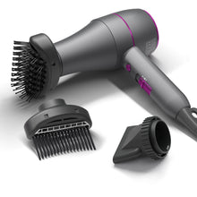 Load image into Gallery viewer, Electric Hair Dryer Powerful Hot Cold Wind Negative Ionic Blower Thermostatic Home Hair Dryer Brush Portable Salon Hair Dryer Blow
