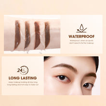 Load image into Gallery viewer, Waterproof Natural Moulding Eyebrow Coloring Cream Mascara Natural Long Lasting Creamy Texture Tinted Brow Gel with Brush