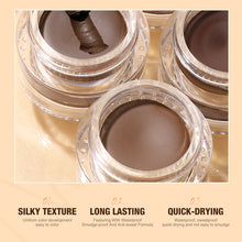 Load image into Gallery viewer, Waterproof Natural Moulding Eyebrow Coloring Cream Mascara Natural Long Lasting Creamy Texture Tinted Brow Gel with Brush