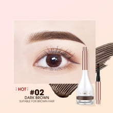 Load image into Gallery viewer, Waterproof Natural Moulding Eyebrow Coloring Cream Mascara Natural Long Lasting Creamy Texture Tinted Brow Gel with Brush