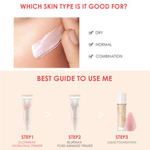 Load image into Gallery viewer, Makeup Base Face Primer Cream Pore-Blurring Oil Control Moisturizing Cosmetics for Face Long Lasting Smooth Skin Base Beauty Tools