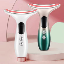 Load image into Gallery viewer, EMS LED Display Neck Face Massage Double Chin Remover V Line Neck Striation Removal Lift Up Anti Neck Wrinkle Face Slimmer Massager