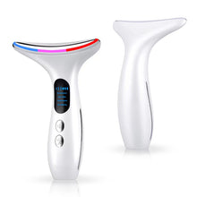 Load image into Gallery viewer, EMS LED Display Neck Face Massage Double Chin Remover V Line Neck Striation Removal Lift Up Anti Neck Wrinkle Face Slimmer Massager