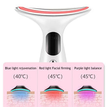 Load image into Gallery viewer, EMS LED Display Neck Face Massage Double Chin Remover V Line Neck Striation Removal Lift Up Anti Neck Wrinkle Face Slimmer Massager