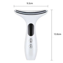 Load image into Gallery viewer, EMS LED Display Neck Face Massage Double Chin Remover V Line Neck Striation Removal Lift Up Anti Neck Wrinkle Face Slimmer Massager