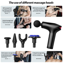 Load image into Gallery viewer, Intelligent Cold Compress Massage Gun Electric Percussion Massager for Body Neck Back Sport Deep Muscle Relaxation Massager