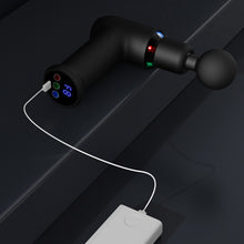 Load image into Gallery viewer, LED Light Massage Gun Cool Massager Portable Muscle Relaxation Deep Tissue Muscle Neck Body Back Relaxation Fascia Gun