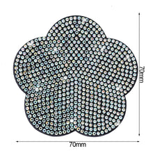 Load image into Gallery viewer, Car Water Cup Non-slip Shockproof Silica Gel Pad Cup Coaster Rhinestone Holder Bling Auto Interior Accessories