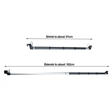 Load image into Gallery viewer, Expandable 33" to 63" Car Clothes Hanger Adjustable Telescoping Bar Vehicle Clothing Rack for Most Car Truck SUV Vans RV