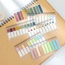 Load image into Gallery viewer, 200 Sheets Page Marker Index Tabs PET Colorful Note Bookmarks Memo Stickers Label Note Stationery School Office Supplies