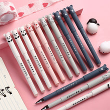 Load image into Gallery viewer, 0.35mm Erasable Gel Pen Set Blue/Black Ink Ballpoint Refill Rods Writing Notebooks Students School Office Writing Supplies Stationery