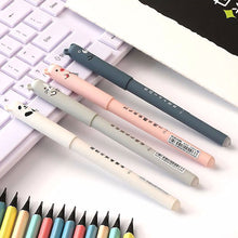 Load image into Gallery viewer, 0.35mm Erasable Gel Pen Set Blue/Black Ink Ballpoint Refill Rods Writing Notebooks Students School Office Writing Supplies Stationery