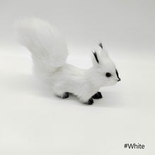 Load image into Gallery viewer, Simulation Mini Squatting Squirrel Model Cute Imitation Squirrel Ornaments Children Birthday Gifts Home Decoration Plush Figures Craft