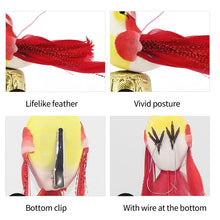 Load image into Gallery viewer, Cute Artificial Birds Fake Foam Animal Simulation Feather Birds Models Tit DIY Craft Wedding Home Garden Ornament Decoration