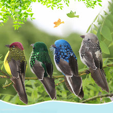 Load image into Gallery viewer, Cute Artificial Birds Fake Foam Animal Simulation Feather Birds Models Tit DIY Craft Wedding Home Garden Ornament Decoration