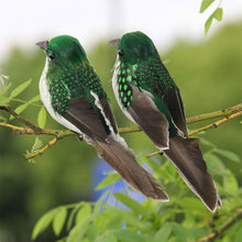 Load image into Gallery viewer, Cute Artificial Birds Fake Foam Animal Simulation Feather Birds Models Tit DIY Craft Wedding Home Garden Ornament Decoration