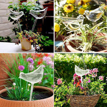 Load image into Gallery viewer, PVC Self Watering Devices Automatic Watering Spike Plants Flowers Bottle Drip Irrigation Bird Star Heart Water Feeder for Indoor Garden