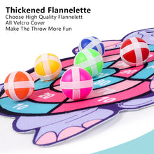 Load image into Gallery viewer, 1set Montessori Dart Board Target Children Throwing Sticky Ball Dartboard Toy For Parent-child Sports Children 4-6 Years Shooting Game Birthday Gifts