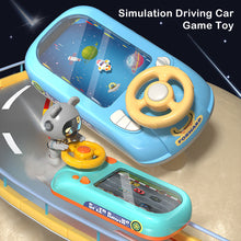 Load image into Gallery viewer, Simulation Driving Car Game Toy Steering Wheel for Children Kids Parent-child Interactive Board Adventure Games