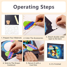 Load image into Gallery viewer, DIY Vast Starry Sky Craft Toy Lovely Dinosaur Interactive Toys Creative Kids Handmade Educational Arts and Crafts For Children