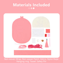 Load image into Gallery viewer, Children Handmade DIY Cloth Crossbody Bag Craft Kits Toy Non-woven Felt Bag Toys Montessori Aids Early Education for Kids Xmas Gift