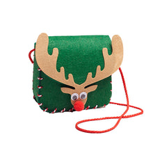 Load image into Gallery viewer, Children Handmade DIY Cloth Crossbody Bag Craft Kits Toy Non-woven Felt Bag Toys Montessori Aids Early Education for Kids Xmas Gift
