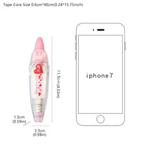 Load image into Gallery viewer, Cartoon Floral Sticker Tape Pen Kids Stationery Notebook Diary Decoration Tapes Label Sticker Paper Decor for Children Toy