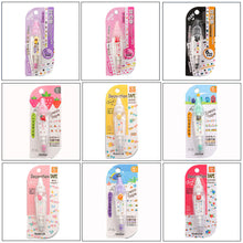 Load image into Gallery viewer, Cartoon Floral Sticker Tape Pen Kids Stationery Notebook Diary Decoration Tapes Label Sticker Paper Decor for Children Toy