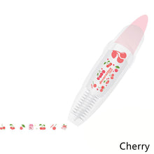 Load image into Gallery viewer, Cartoon Floral Sticker Tape Pen Kids Stationery Notebook Diary Decoration Tapes Label Sticker Paper Decor for Children Toy