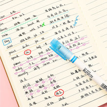 Load image into Gallery viewer, 3/6pcs Highlighter Pen Flowers Line Shaped Marker with Roller Curve Liner Marker for Writing Journaling Drawing Stationery