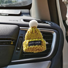 Load image into Gallery viewer, Handmade Hat Shape Air Freshener Ornaments Car Air Outlet Aromatherapy Essential Oils Diffuser Fragrance Car Decor Accessories