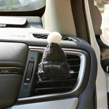 Load image into Gallery viewer, Handmade Hat Shape Air Freshener Ornaments Car Air Outlet Aromatherapy Essential Oils Diffuser Fragrance Car Decor Accessories