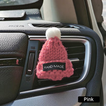 Load image into Gallery viewer, Handmade Hat Shape Air Freshener Ornaments Car Air Outlet Aromatherapy Essential Oils Diffuser Fragrance Car Decor Accessories
