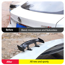 Load image into Gallery viewer, Universal Car Mini Tail Wing Carbon Fiber Look Mini Modified Tail Wings Model Auto Rear Spoiler Decoration Car Accessories