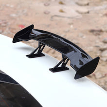 Load image into Gallery viewer, Universal Car Mini Tail Wing Carbon Fiber Look Mini Modified Tail Wings Model Auto Rear Spoiler Decoration Car Accessories