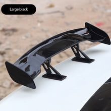 Load image into Gallery viewer, Universal Car Mini Tail Wing Carbon Fiber Look Mini Modified Tail Wings Model Auto Rear Spoiler Decoration Car Accessories